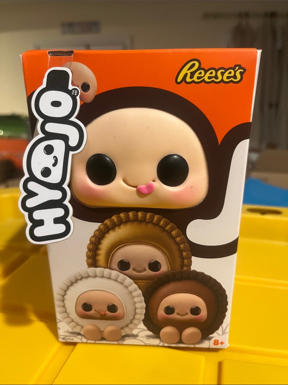 Huxo Plush Toy - Brown & Cream Cute Character Collectible